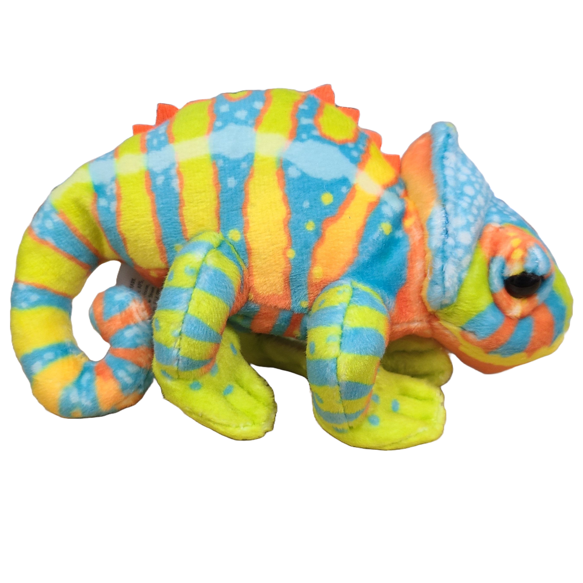 Kiwi the Canned Chameleon Stuffed Animal Plush w/Funny Jokes: Pop Top Lid