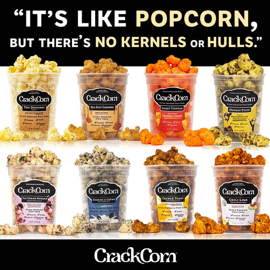Crack Corn / Puffy Pop - Sea Salt Caramel (4 oz)