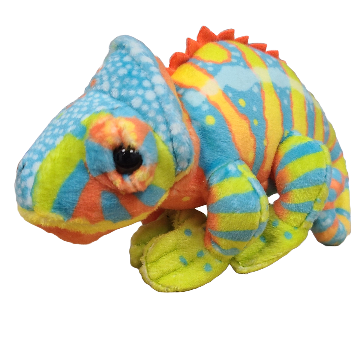 Kiwi the Canned Chameleon Stuffed Animal Plush w/Funny Jokes: Pop Top Lid